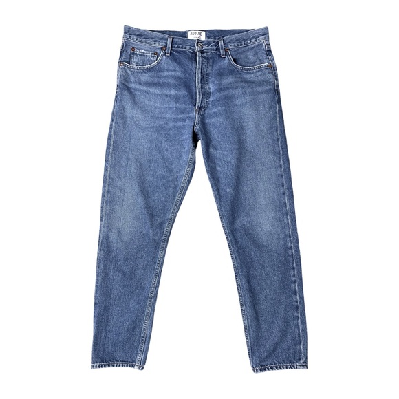 Agolde Feel Good High Rise Button Fly Jeans - Picture 3 of 15